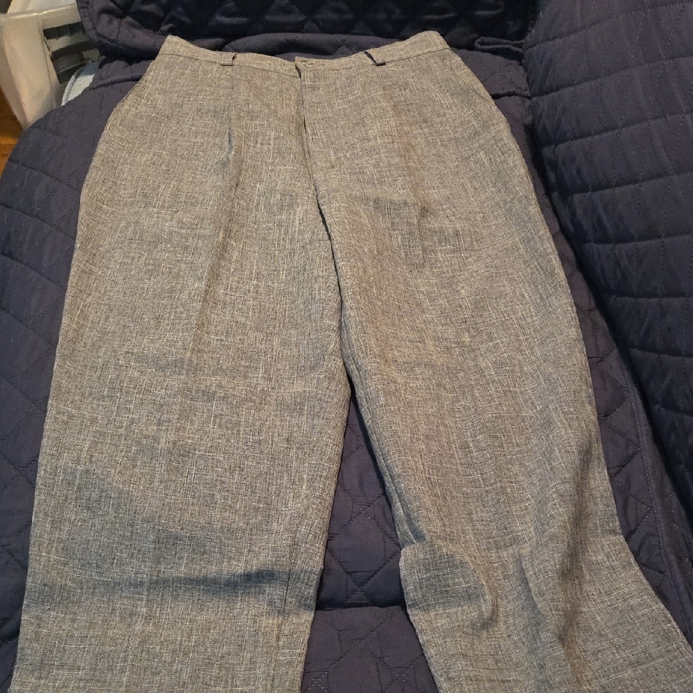 Briggs New York Women's Charcoal Dress Pants